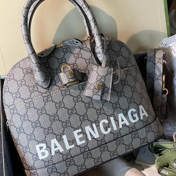 Gucci X Balenciaga The Hacker Project Small Ville Bag NEW Limited Edition - Picture 11 of 14